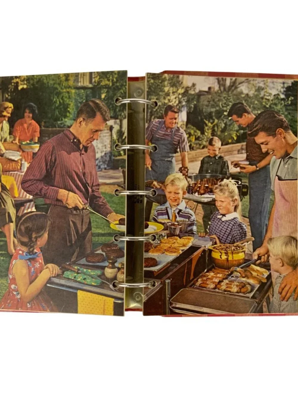 Vintage Better Homes & Gardens New Cook Book Red Plaid Hardcover Binder 1962